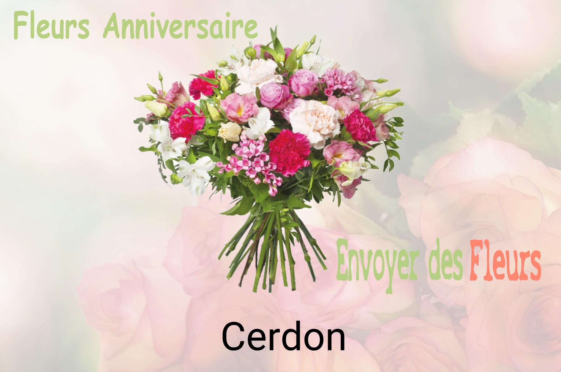 Bouquet de fleurs d’anniversaire livré à Cerdon